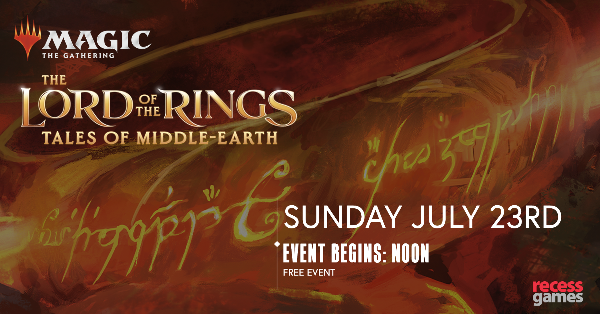 The Lord of the Rings: Tales of Middle-earth Commander Party