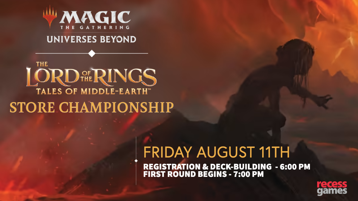 Lord of the Rings Store Campionship