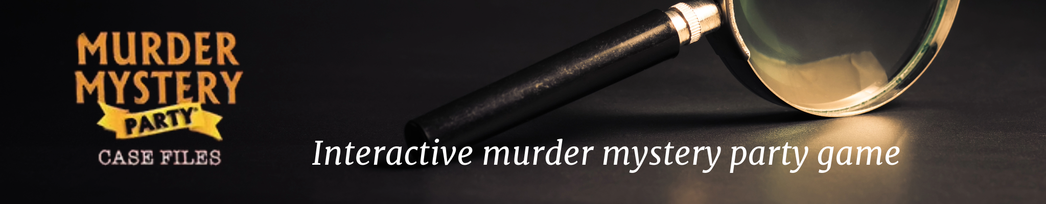 Murder Mystery Party Banner